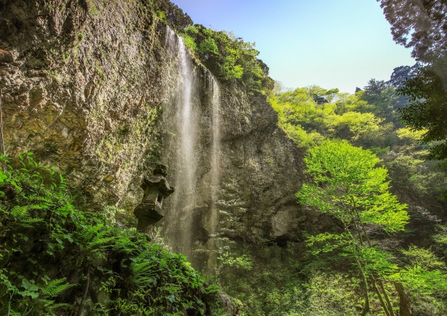 隠岐島　壇鏡の滝